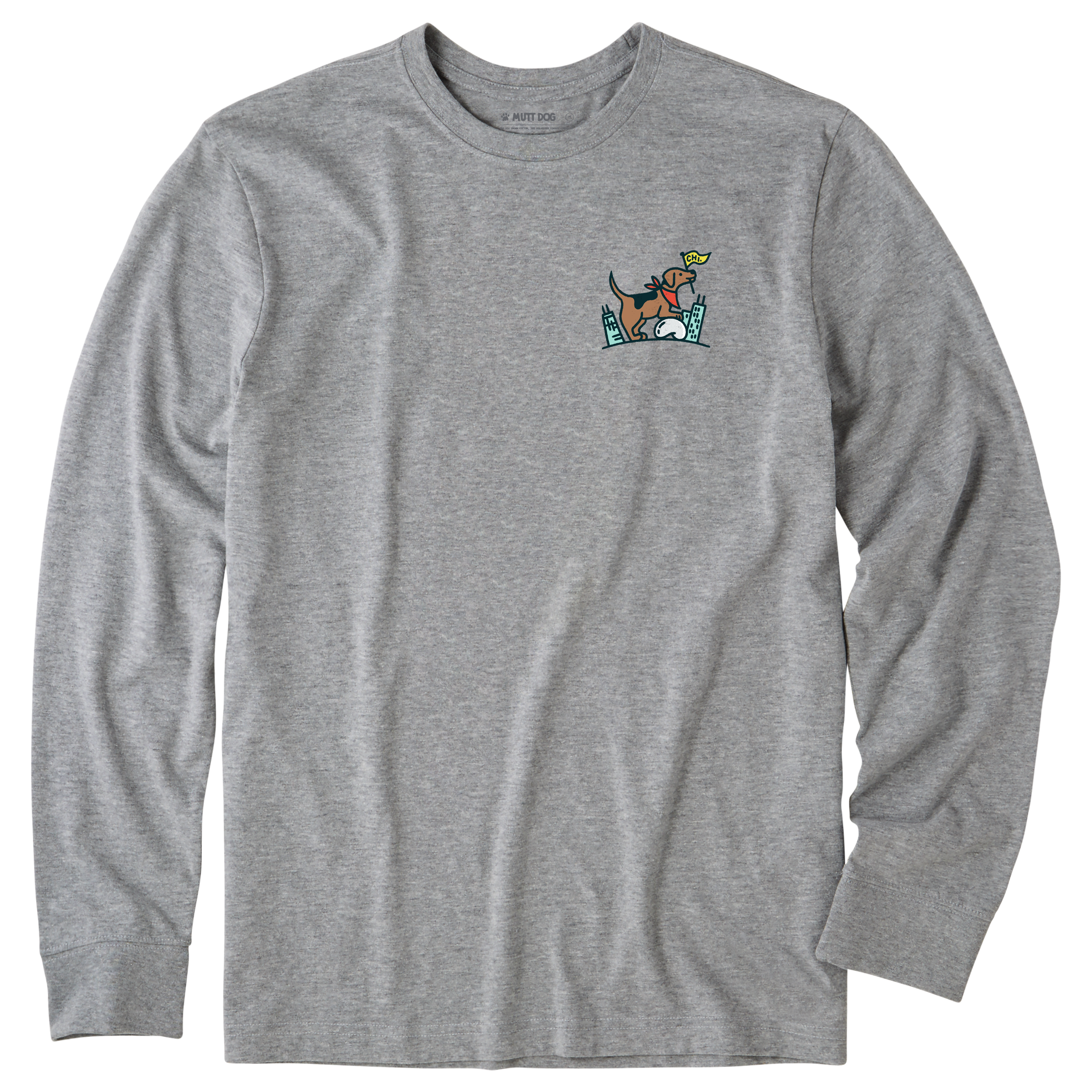 Paws Chicago x Mutt Dog Long Sleeve Tee – The Mutt Dog