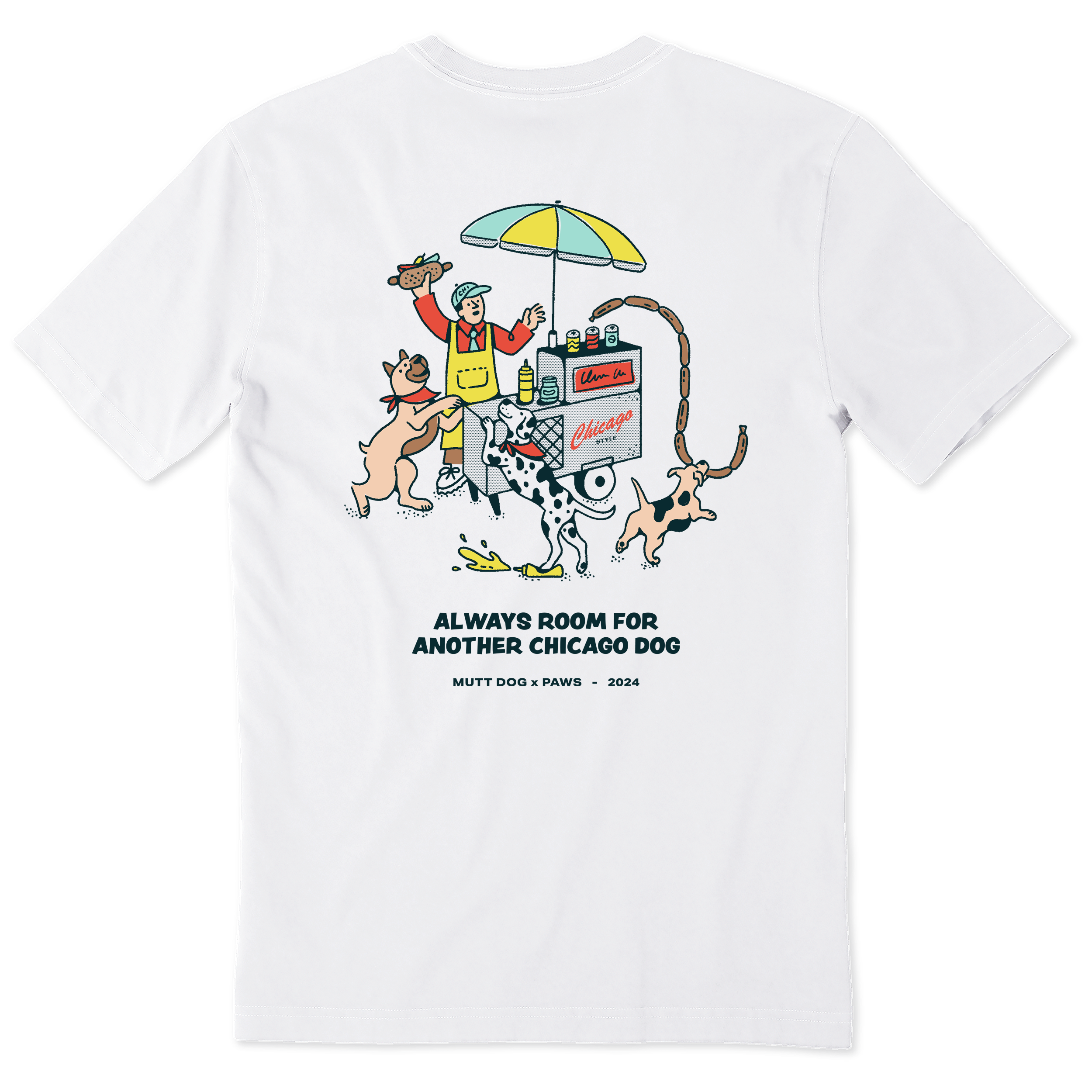Paws Chicago x Mutt Dog Tee