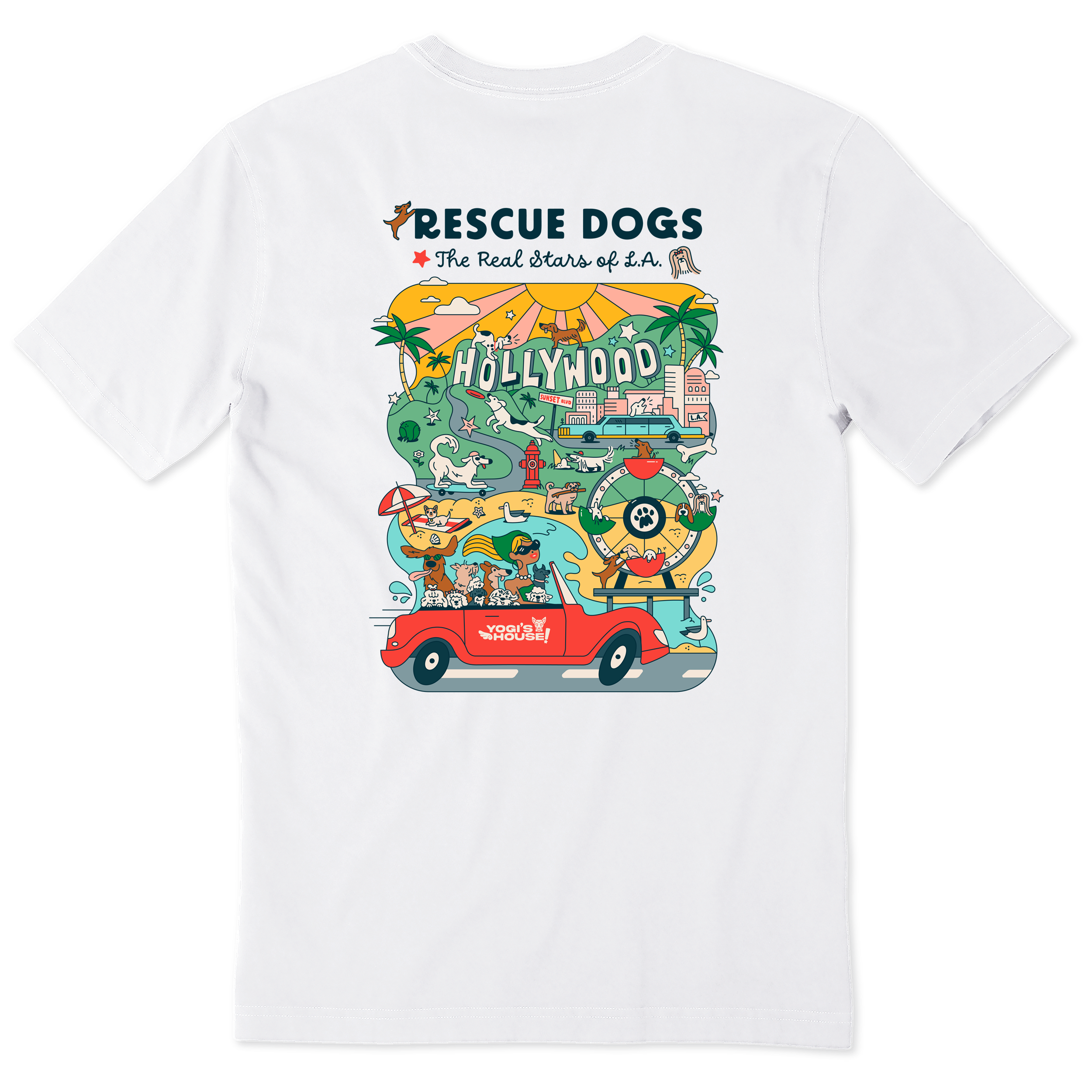 Yogi's House x Mutt Dog Short Sleeve Tee