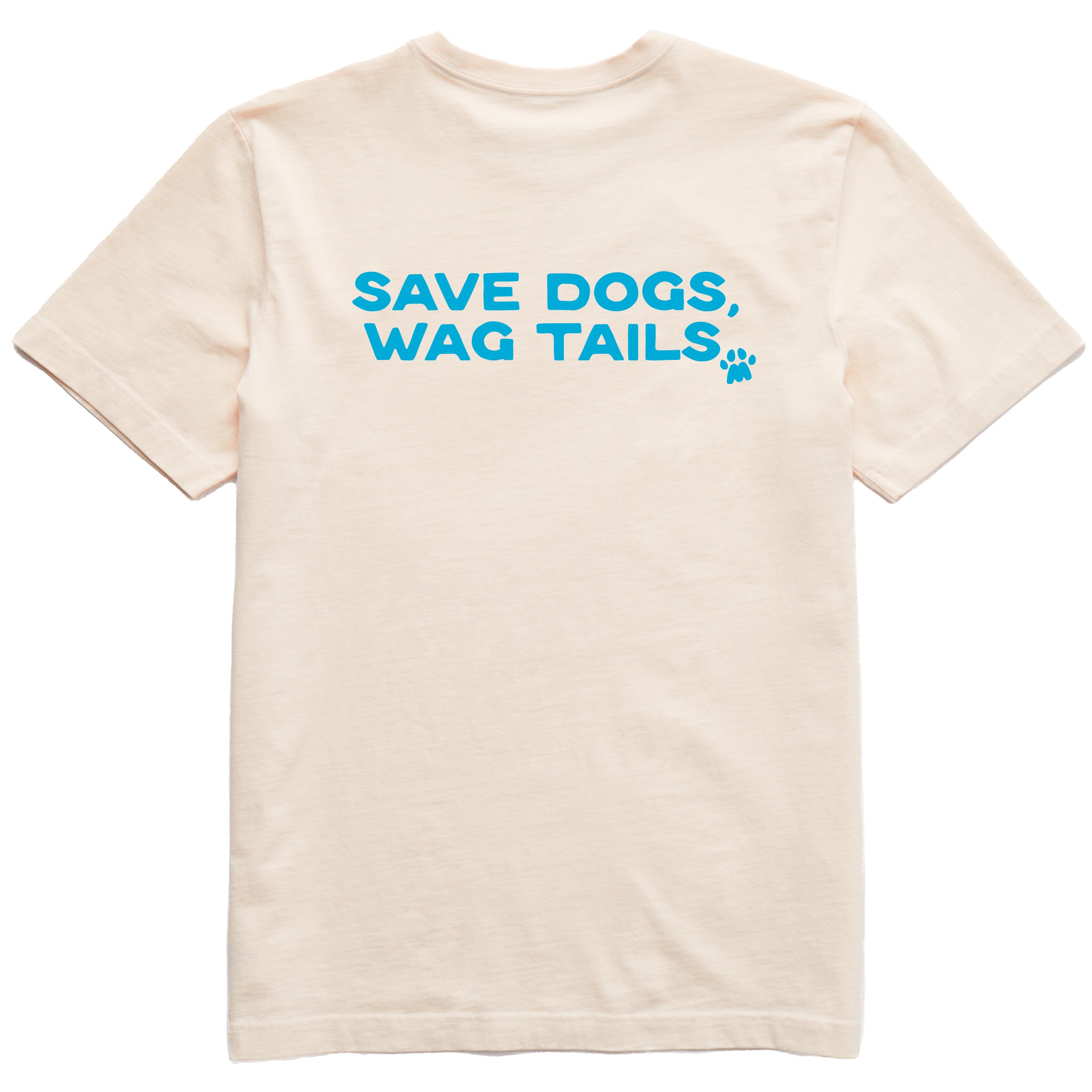Save Dogs, Wag Tails tee
