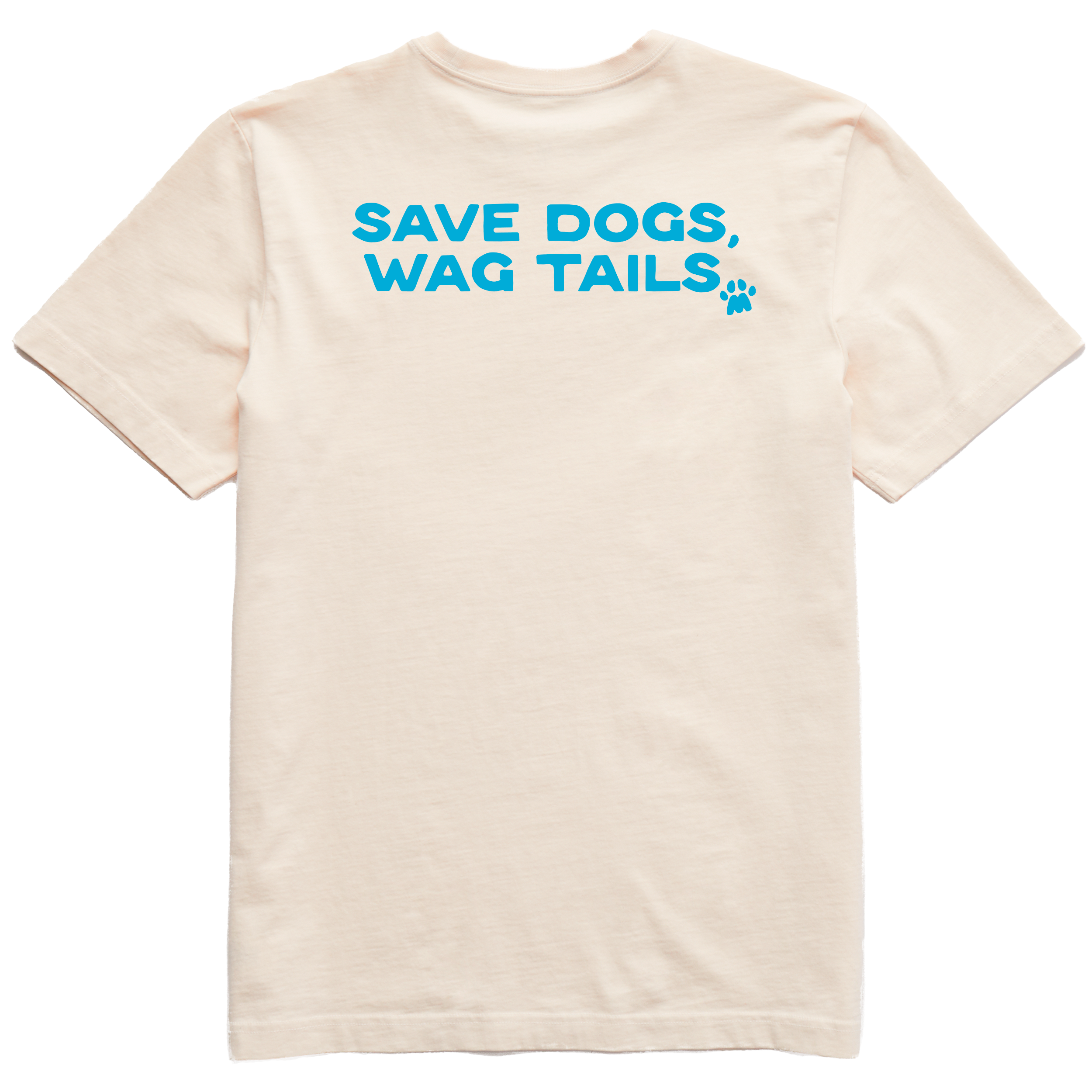 Save Dogs, Wag Tails tee