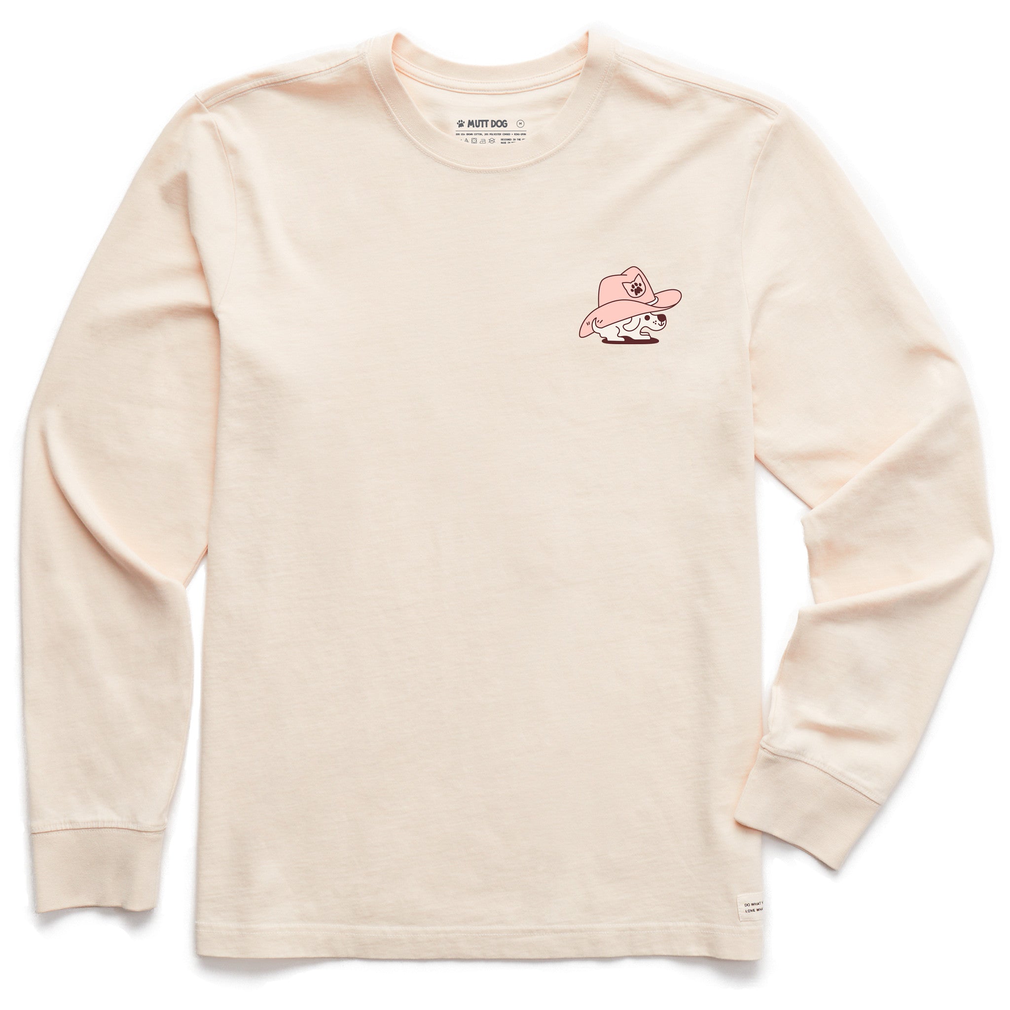 Kittenish X Mutt Dog: Country Soul Rescue Goal Long Sleeve Tee