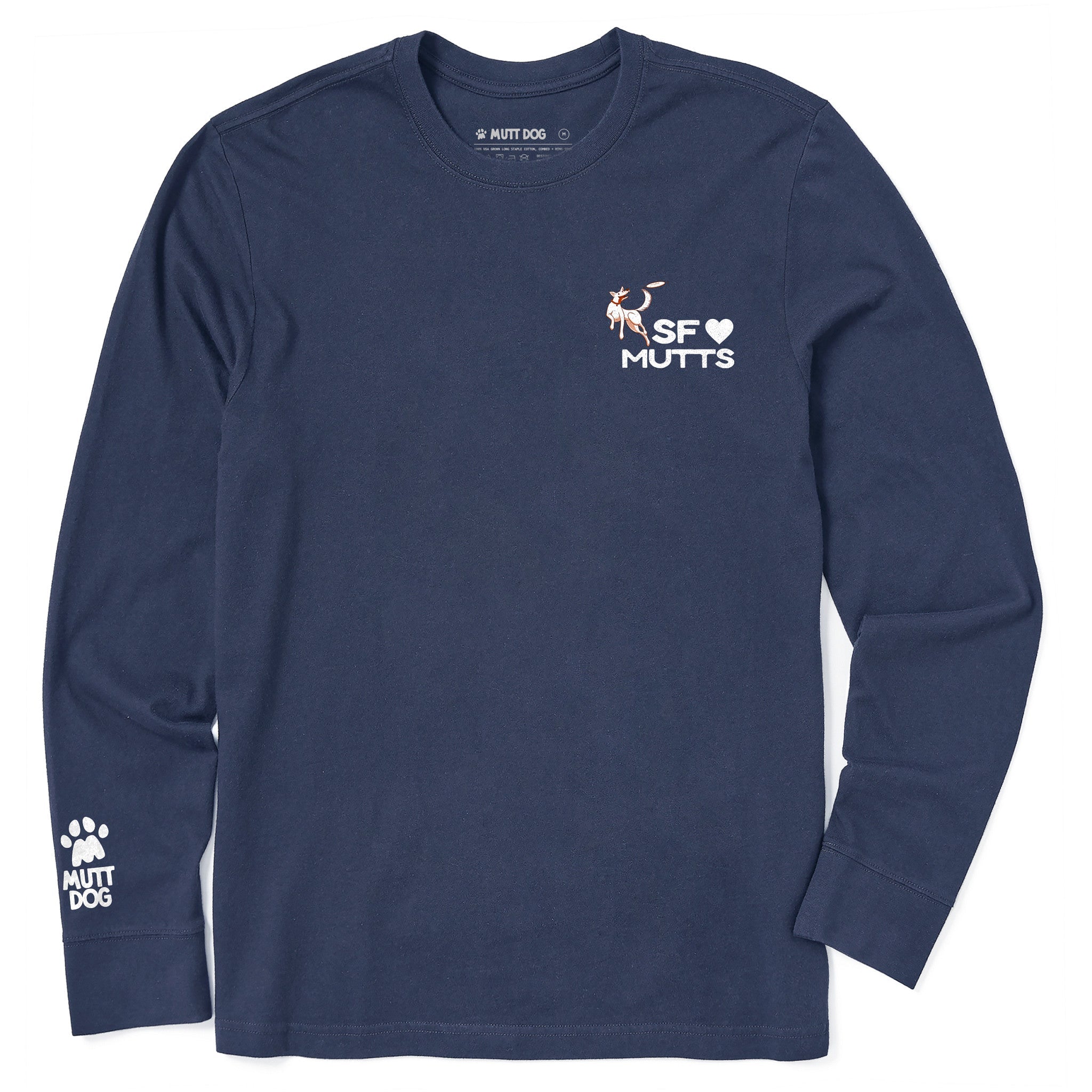 Pups in the Park: Baker Beach Long Sleeve tee