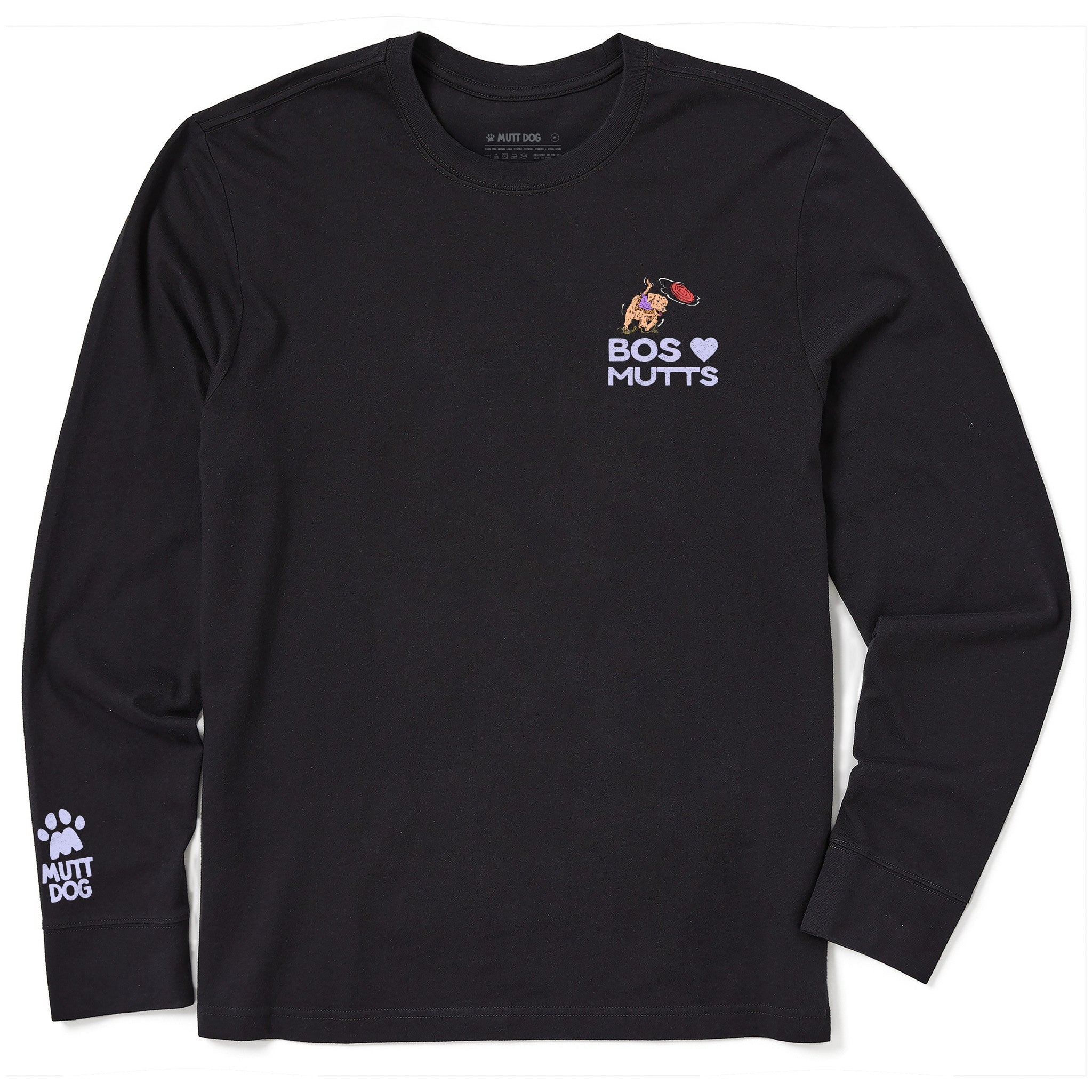 Pups in the Park: Boston Public Garden Long Sleeve tee