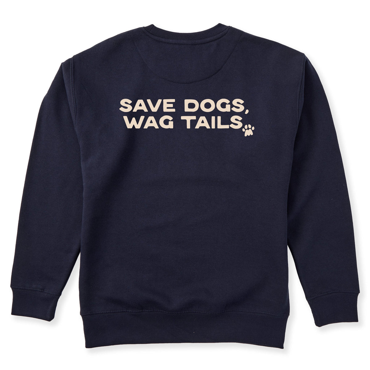 Save Dogs, Wags Tails Crewneck