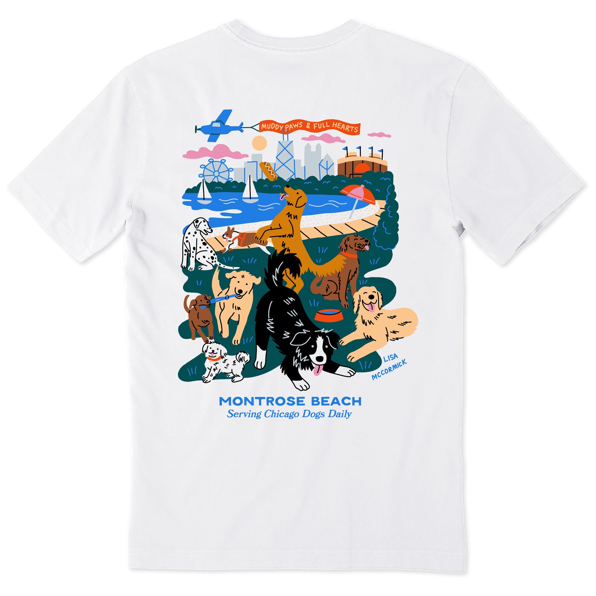 Pups in the Park: Chicago tee