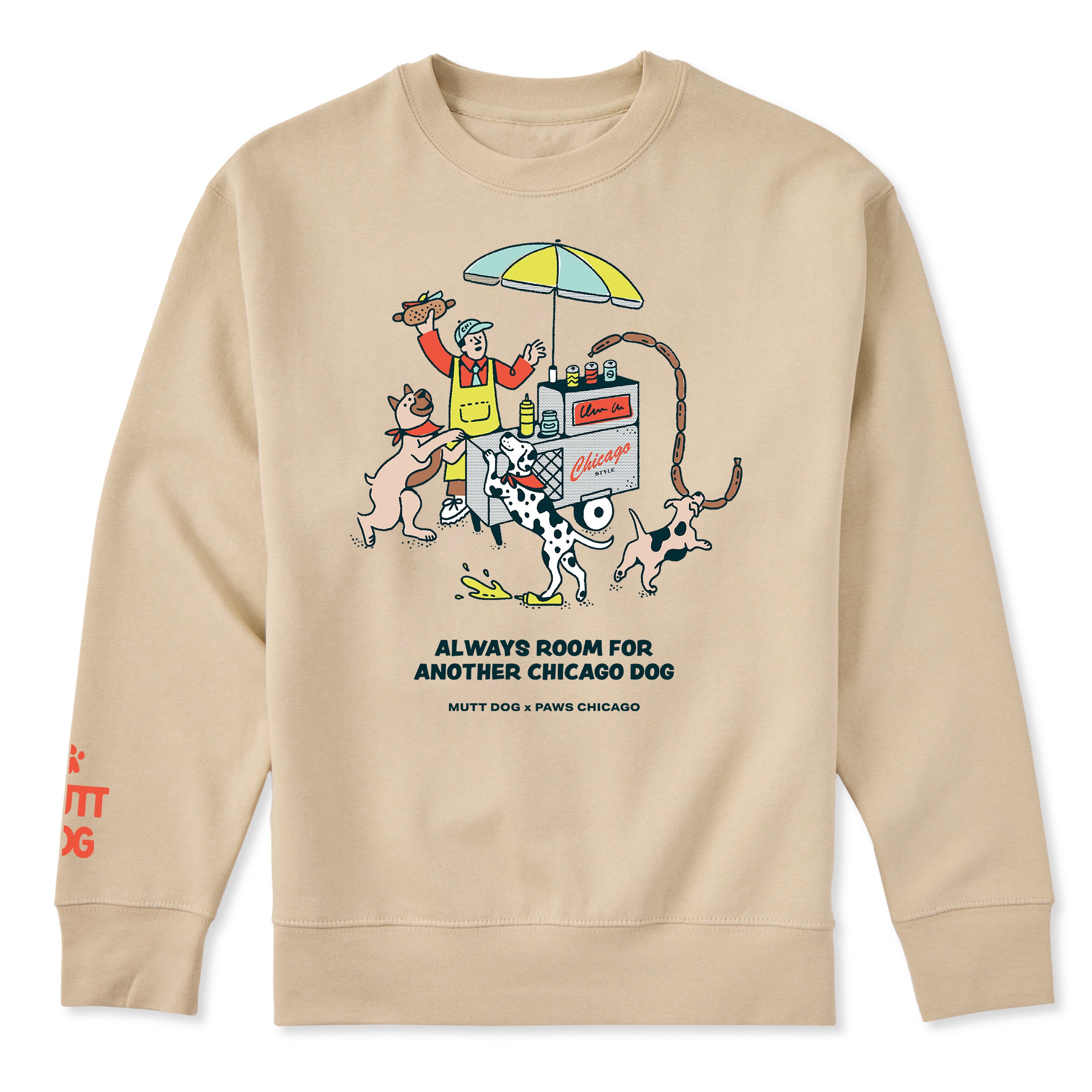 PAWS Chicago x MuttDog Crewneck