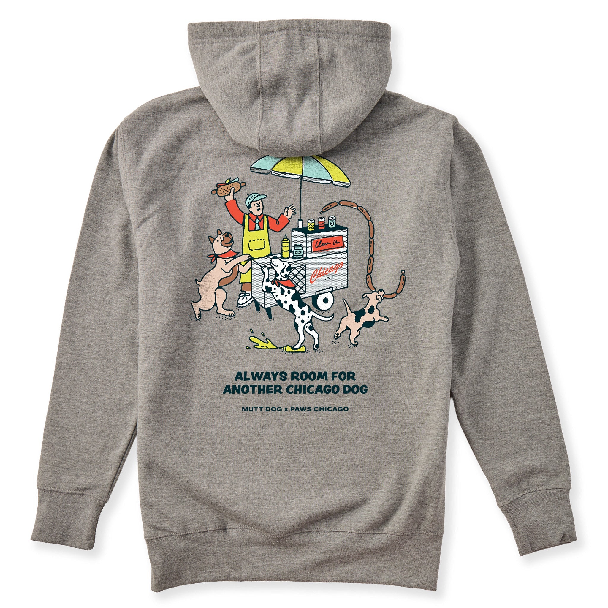 こ*た様 PEARL DIVER CHICAGO スウェット PAWS Chicago x Mutt Dog hoodie