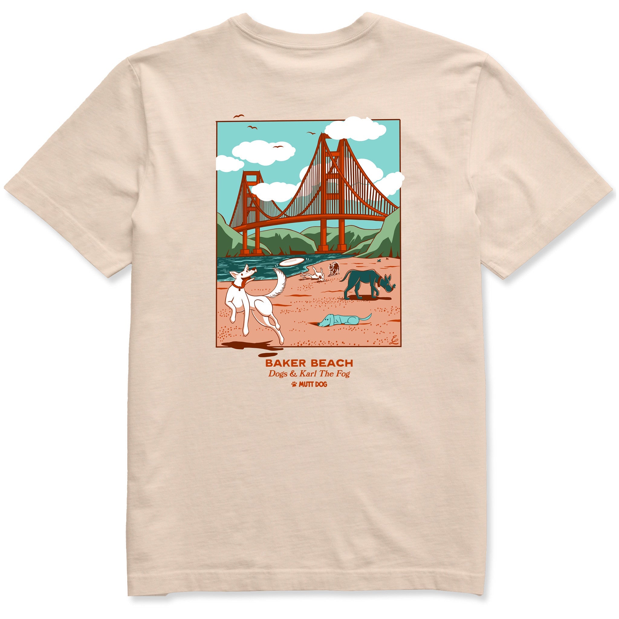 Pups in the Park: Baker Beach Tee
