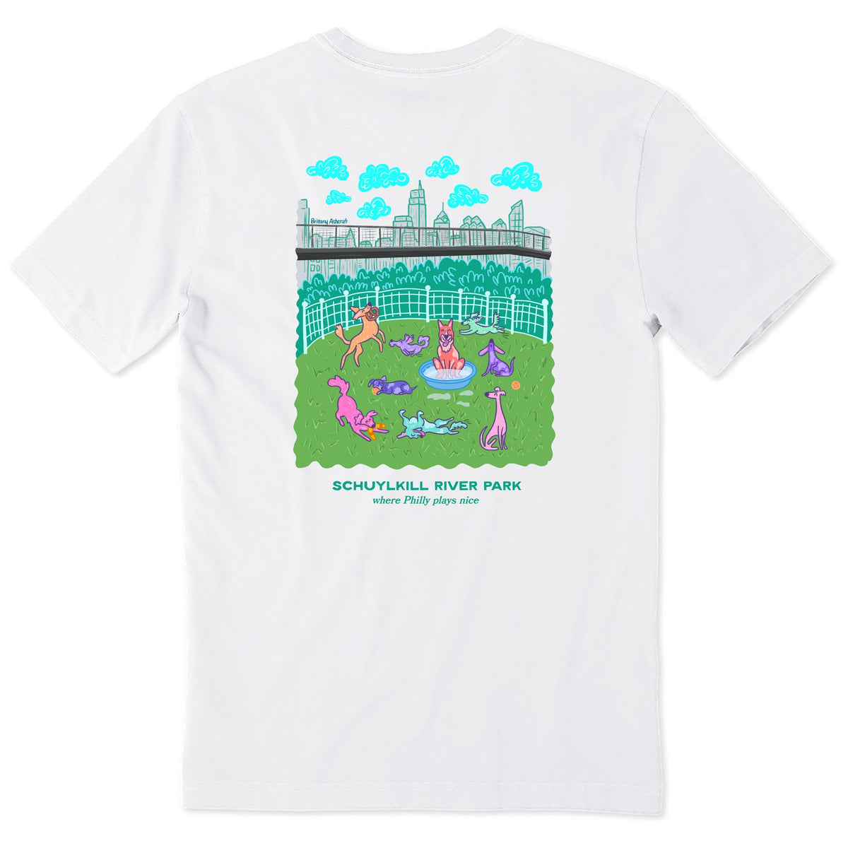 Pups in the Park: Schuylkill River Park Tee