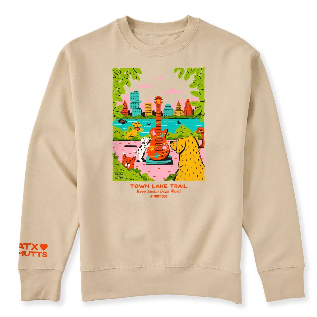 Pups in the Park: Town Lake Trail Crewneck