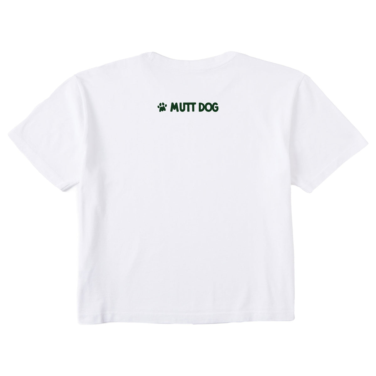Mutt University Cropped Tee