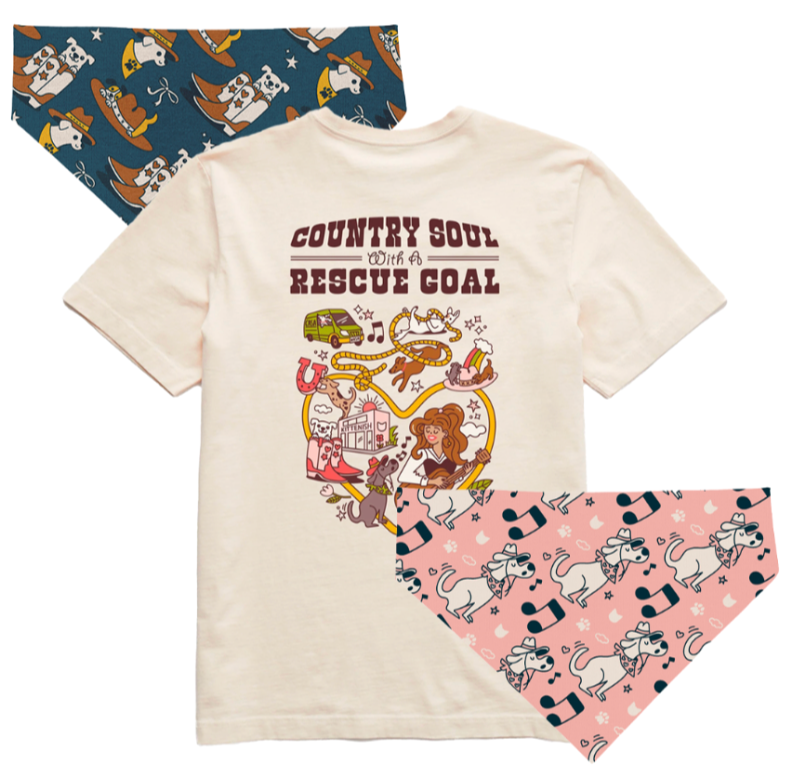 Country Soul - Short Sleeve Tee + Bandana Bundle