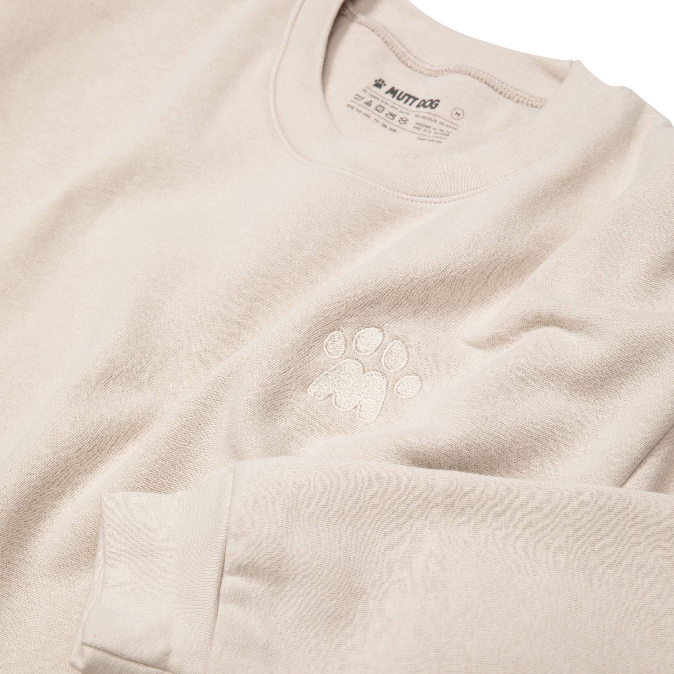 Embroidered Crewneck Sweatshirt