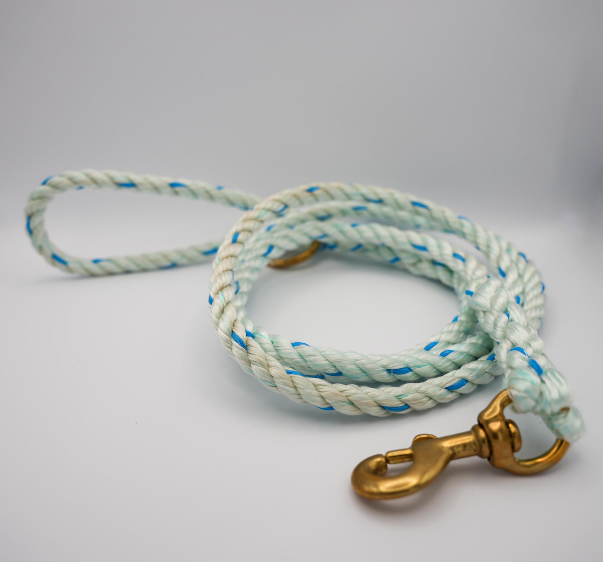Handcrafted Upcycled Ocean Line Leash